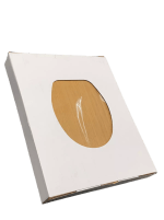 Oak Effect MDF Wooden D Shape Toilet Seat - Soft Close - Top Fix - Quick Release - Image 7