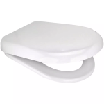 D ONE Universal Top Fix Soft Close Toilet Seat | Replacement for RAK Compact, RAK Tonique, and Tavistock Micra
