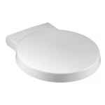 Premium Round Soft Close Toilet Seat | Top Fix Replacement for Ideal Standard Space and Grohe Turin