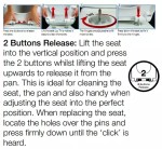 V20 Square Toilet Seat Top Fix Soft Close Fits Vitra S20 RAK Series 600 Pura Urban - Image 7