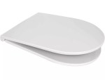 Short D SLIM Toilet Seat Top Fix Soft Close Fits RAK Compact & Tavistock Micra