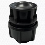 20mm Blue OR 1/2" Black MDPE Water Main Pipe Stop End Cap Philmac 9029 - Image 3