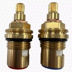 PPI 20 1/2" Thread Ceramic Disc Tap Cartridge Valves A2 - 20 Spline x 7.5mm