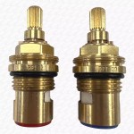 PPI 20 1/2" Thread Ceramic Disc Tap Cartridge Valves A2 - 20 Spline x 7.6mm