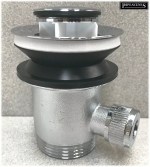 Universal Bathroom Basin Sink Pop Up Plug & Waste Kit | 1 1/4" Slotted Chrome Basin Drain with Washers - Image 5