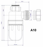 A10 Genuine McALPINE 32mm Basin Sink Bottle Waste Trap Multifit 1 1/4" - Image 4