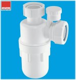 A10V McALPINE Anti-Syphon 32mm Basin Sink Bottle Waste Trap Multifit 1 1/4"