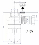 A10V McALPINE Anti-Syphon 32mm Basin Sink Bottle Waste Trap Multifit 1 1/4" - Image 4