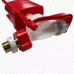Alca Plast Side Inlet Fill Valve BRASS Thread A160P 3/8" - Image 5