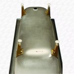 Roca Contesa Bolt On Leg Set for Steel Baths Bath Feet Adjustable Height - Image 2