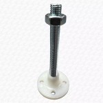 Roca Contesa Bolt On Leg Set for Steel Baths Bath Feet Adjustable Height - Image 5
