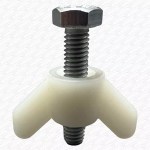 Roca Contesa Bolt On Leg Set for Steel Baths Bath Feet Adjustable Height - Image 7