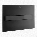 DISCONTINUED Genuine Roca PL7 Matt Black Flush Plate Flush Button 890088206 (250x160mm) - Image 2