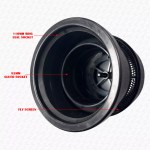 Black 110mm External Air Admittance Valve | 4" Anti-Syphon Soil Pipe Vent for Outside Use - Image 3