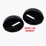 NEW Top Fix Toilet Seat Fittings Hinges Pins 6mm Pins WC - Image 3