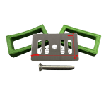 90mm Basket Strainer Waste for Ceramic Belfast Sink & Rectangular Overflow Grill - Image 3