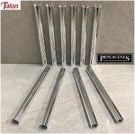 10x Genuine Talon Snappit 15mm Chrome Pipe Covers Copper Pipe Sleeves 200mm Long - Image 2