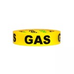 Talon GAS Pipe ID Tape Identity Tape Yellow for Copper Pipes - Image 2