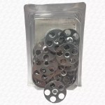 ABACUS 35mm Tile Wet Room Cement Board Galvanised Fixing Washers Pack of 50 - Image 3