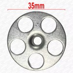 ABACUS 35mm Tile Wet Room Cement Board Galvanised Fixing Washers Pack of 50 - Image 4