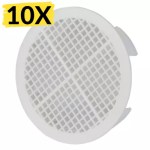 Pack of 10 - Talon White Soffit Vents for Fascia & Cladding etc... Ventilation