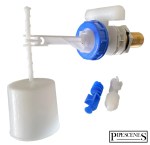 Torbeck - Brass Thread Ball Valve Float Filling Side Entry for WC Toilet Cistern