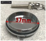 Bathroom Basin Sink Replacement Plug Chain & Stay Bolt Chrome 11" Long Chain - Image 6