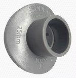 21.5mm to 110mm Click in Pipe Adaptor for Toilet Overflows & Boiler Condensate