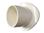 Rodetal Pipe Adaptor White 110mm to 55mm Clip In Boss Adapter Fitting - Waste Pipe to Soil Pipe - Image 6