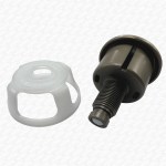 Brushed Brass Finish Toilet Push Button for Cable Flush Valve Cistern Dual Flush - Image 8