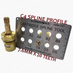 BC1 Ceramic Disc Tap Cartridge Valves | Fits Selected Ideal Standard Tantadisc Taps - Image 3