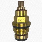 BC5 / A6 Rubber Washer Tap Cartridge Valve | 20 Spline x 7.8mm Single