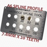 BC5 / A6 Rubber Washer Tap Cartridge Valve | 20 Spline x 7.8mm Single - Image 3
