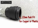 Pushfit Flexible Tap Connector 22mm x 3/4" 300mm WRAS Approved 30cm Long - Image 4