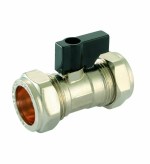 22mm Chrome Isolation Valve With Handy Finger Lever 22mm Shut Off Valve Ball