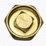 1/8" Brass Threaded Radiator Vent Nipple - Bleed Valve 9.5mm Thread - Image 3