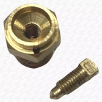 1/4" Brass Threaded Radiator Vent Nipple - Bleed Valve 13mm Thread - Image 2