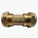 28mm Single Check Valve Brass Non Return Valve Compression - Image 2