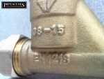 WRAS Approved Brass Mains Stopcock 15mm Stop Cock Compression Tap - Image 4