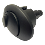 Black Flush Valve Replacement Dual Flush Push Button fits Flushdaddy - Image 8