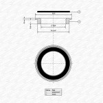 2" BSP Thread Nut & Washer Kit McAlpine BN5 - Image 3