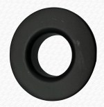 Matt Black Basin Overflow Hole Cover | Decorative Sink Finishing Cap - Image 6