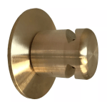 15mm Brass Boiler Blow Off Valve Cap | Safety Cowl for End Feed Pipework