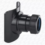 Black 3" 82mm x 40mm 43mm Boss Clip Mechanical Boss 1 1/2" Waste Adaptor