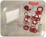 Plumbers Essential Red Fibre Washer Box - 55 Pieces for Tap Connectors & Hoses - Image 3