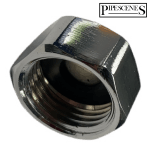 Shower Hose Blank 1/2" BSP for Bath Shower Mixer Bath Tap Cap Stop End 20mm - Image 2