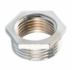 Chrome Shower Hose Reducing Bush | 3/4" to 1/2" BSP Female Adaptor