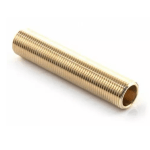 100mm Brass Running Nipple | 1/2" BSP All-Threaded Pipe for Bespoke Tank Connections