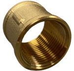 3/4" BSP Female Threaded Joiner - Brass Socket - 3/4" INCH - Image 2