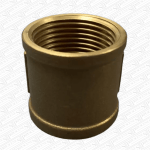 1" BSP Brass Threaded Socket Joiner | Female-to-Female Plumbing Fitting